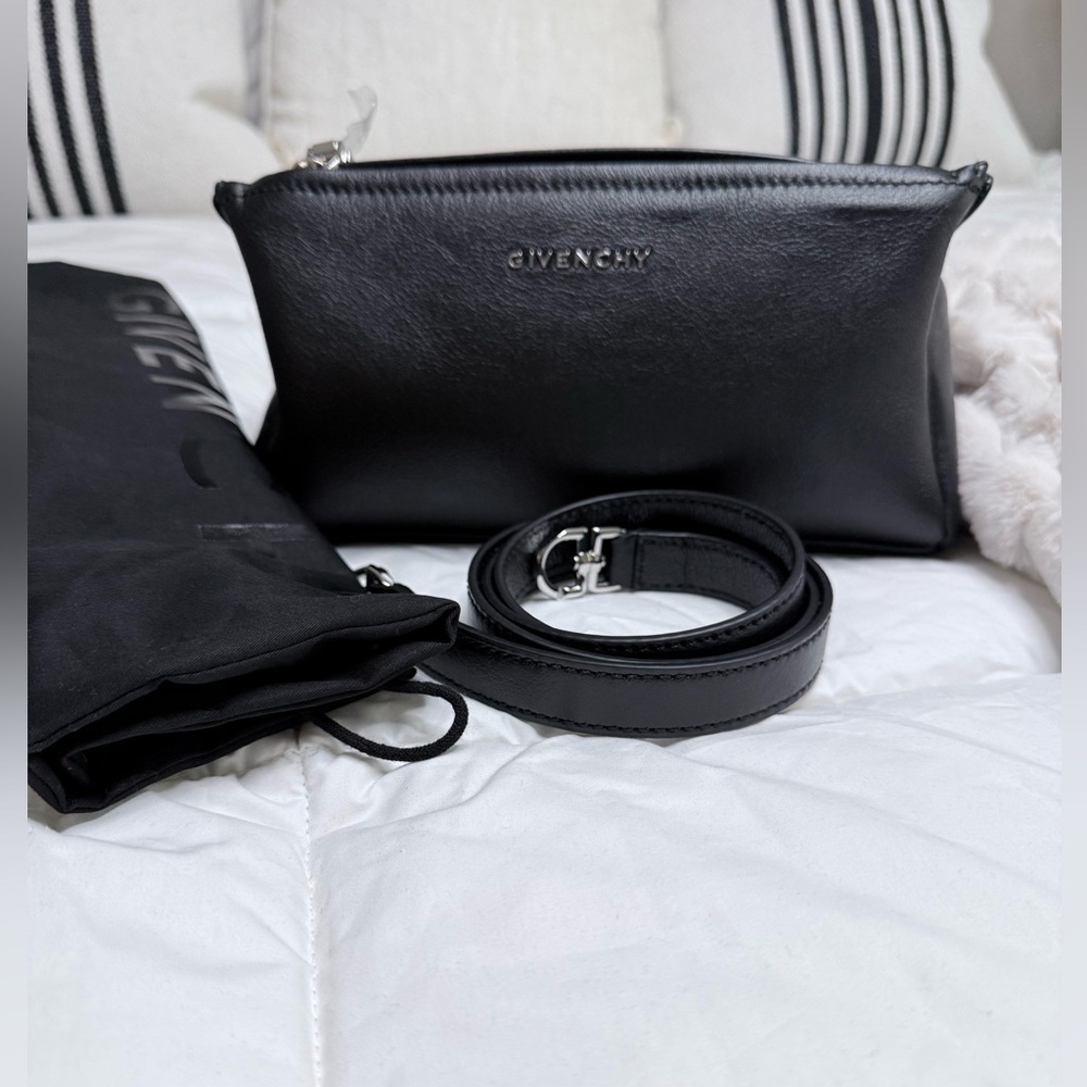 Givenchy Pandora Mini Black Crossbody Bag - Picture 2 of 8